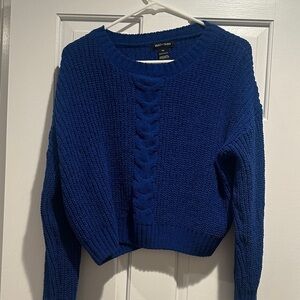 Royal Blue Knit Sweater​​​